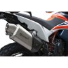 Výfuk HP CORSE KTM 890 ADVENTURE L-R-RALLY 2021-2024 4-TRACK R SHORT TITANIUM KT4TRS89ADVT-AB