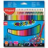 Pastelky trojhranné Maped 48 ks
