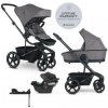 EASYWALKER SET Kočík 4v1 Harvey⁵ 2v1 Pebble Grey LITE RWS + CYBEX Aton B2 i-Size + základňa