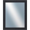 DANTIK - Zrkadlo v rámu, rozmer s rámom 40x50 cm z lišty 4020 čierna (2769)