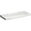 Geberit Xeno 2 - Umývadlo, 120x48 cm, s KeraTect, biela 500.550.01.1