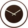 Dizajnové nástenné hodiny 3046br Nextime Wood Loop 30cm (8717713006213)