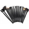 MG Makeup Brushes kozmetické štetce 24 ks čierne