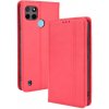 VSETKONAMOBIL 37385 BUSINESS Peňaženkový kryt pre Realme C21Y / C25Y červený