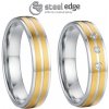 Steel Wedding Snubné prstene chirurgická ocel SSPL012
