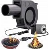 Elektrický fúkač na gril s reguláciou otáčok 97x97x3 mm