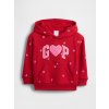 GAP Baby mikina s logom Červená 4YRS Červená Červená