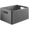 Rotho Úložný box A5 Country 6 L – antracit