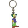 Prívesok na kľúče Simpsonovci Shasa Krusty kovový vrátane prívesku na kľúče