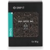 Drip it Káva ve filtru Brazil Minas Gerais 5 x 10 g horkastá, nádych mandlí a čokolády