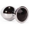 X-MEN Secret Shine Metal Butt Plug Black M
