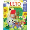 Samolepková knižka - LETO - hravé úlohy s nálepkami, Koliesko