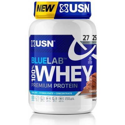 Proteín USN BlueLab 100% Whey Premium Protein, 2000g, čokoláda (6009544910695)