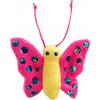 Magic Cat hračka motýl plyš s catnipom mix 13cm