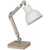 Clayre & Eef Dreveno-kovová stolná lampa Amaury - 15 * 15 * 47 cm E27 / max 1 * 60W - Clayre & Eef
