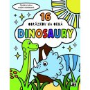 Dinosaury Jiří Models Antistresové vymalovánky svatých Dora Lukášová