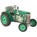 Plechová hračka KOVAP Traktor Zetor zelený