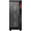Adata XPG BATTLECRUISER II/Midi Tower/Transpar./Černá BATTLECRUISERIIST-BKCWW
