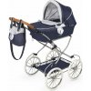 DeCuevas 80044 Skladací kočík pre bábiky s taškou Vintage 2025 - 81 cm