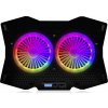 Chladicí podložka pod notebook CF18 RGB SILENT FAN černá