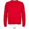 SOL´S COLUMBIA / Unisex mikina - bright red XXXL