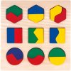 Bino Puzzle geometrické tvary