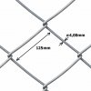 Pletivo oborové, výška 100 cm, oko 125x125 mm, drôt 4,0 mm, pozinkovaný drôt, dĺžka 10 m