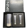 Hugo Boss Skin SET: Balzam po holení 100ml + Umývací gél na tvár 15ml + Peeling na tvár 15ml pre mužov
