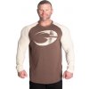 Gasp ORIGINAL RAGLAN LS TIMBER/LIGHT DESERT - tričko s dlhým rukávom Gasp hnedo-pieskové Velikost: M