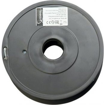 Gembird PLA PLUS, 1,75mm, 1kg, šedá