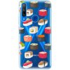 Odolné silikónové puzdro iSaprio - Sushi Pattern - Huawei Honor 9X