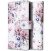 Tech-Protect Wallet knižkové puzdro na Samsung Galaxy A14 4G / 5G, blossom flower