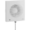 Mexen DXS, kúpeľňový ventilátor s lanovým spínačom, priemer 120mm, biela, W9603-125K-00