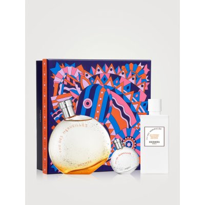 Hermes Eau Des Merveilles SET: Toaletná voda 100ml + Telové mlieko 80ml + Toaletná voda 7,5ml pre ženy