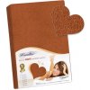 Bellatex Prestieradlo Froté hnedé 180x200