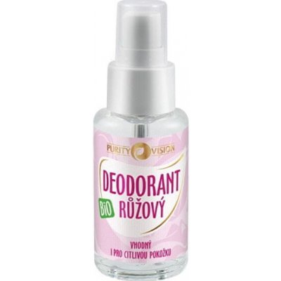 Purity Vision Bio Ružový deodorant v spreji 50 ml
