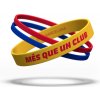 Fan-shop Detský gumový Náramok BARCELONA FC Locked yellow
