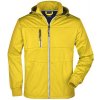 James&Nicholson Pánska softshellová bunda JN1078 Sun Yellow L