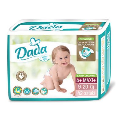 Dada Extra Soft 4+ 9-20 kg 42 ks