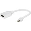 Gembird miniDP Samec/DP Samica adapter A-mDPM-DPF-001-W