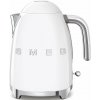 Rýchlovarná kanvica SMEG 50's Retro Style 1,7l biela (KLF03WHEU)