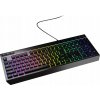 Membránová káblová klávesnica Genesis Rhod 530 RGB, čierna, herná