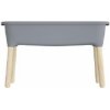 Prosperplast Sadbovač 78 cm RESPANA PLANTER WOOD High Truhlík 78 cm, šedý SEW780HB