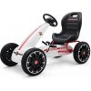 Milly Mally Detská Šliapacia Motokára Go-kart Abarth-Biela