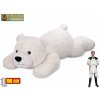 Plush Friends medveď ľadový plyšový 100 cm ležiaci