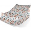 Sablio Sedací vak Lounge Lesní mozaika - 120 x 100 x 80 cm