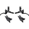 Brzda kotoučová SHIMANO Deore M6100 p+z (800+1600 mm) komplet bez kotoučů, (zadní J-kit)