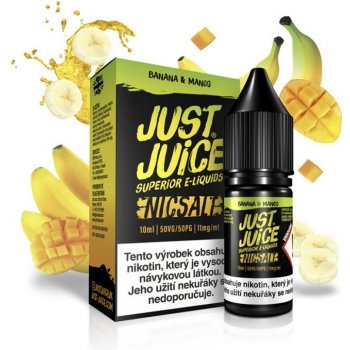 Just Juice Salt Banana & Mango 10 ml 20 mg