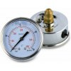 ITALTECNICA Nerezový glycerínový manometer 6 bar so zadným pripojením