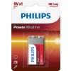 Batéria Philips 6LR61P1B/10 Power Alkaline 9V 1-blister